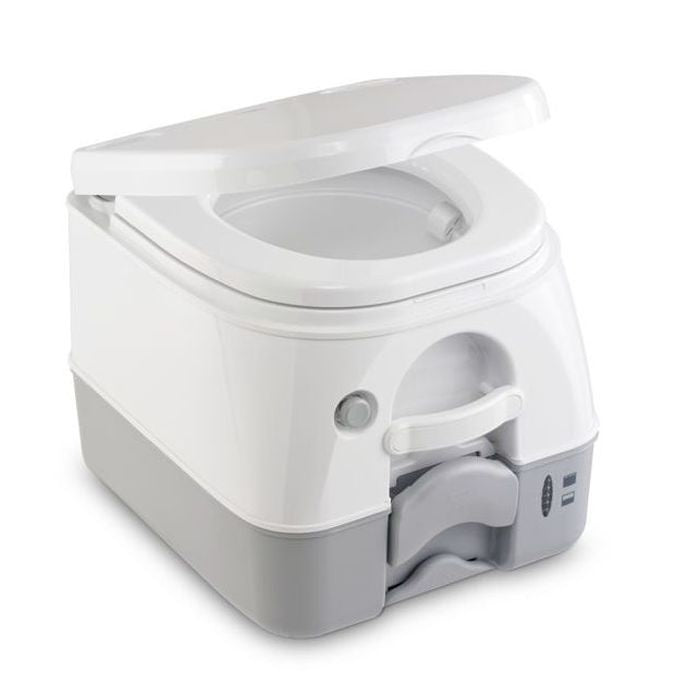 Toaleta przenośna 972 biało/szara - Dometic