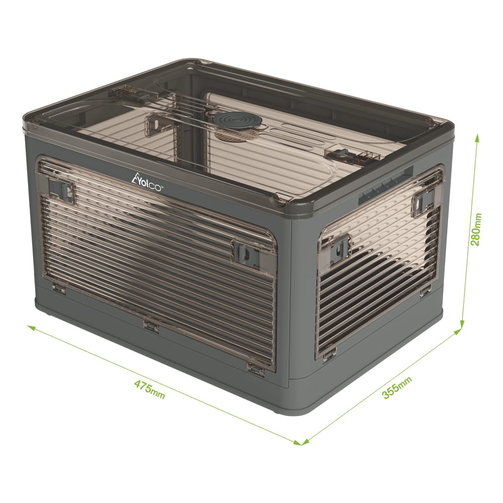 Składane pudełko do przechowywania Yolco FB47 Carbon