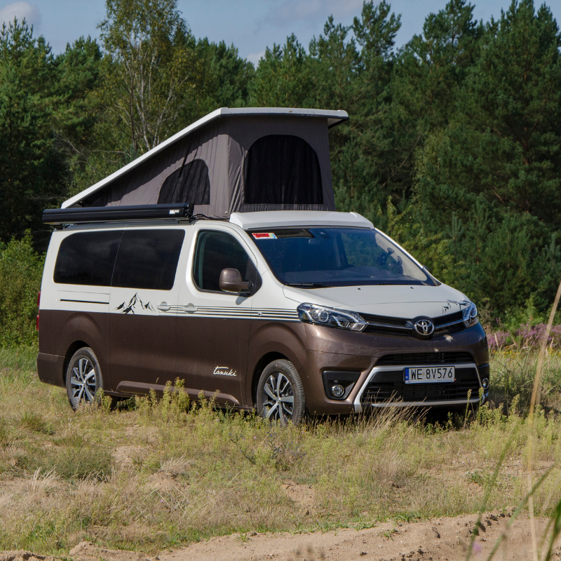 Oklejenie Tanuki Toyota Proace