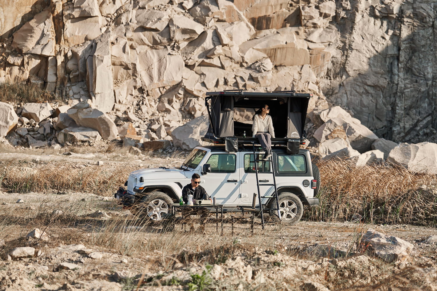 Namiot dachowy Rock Cruiser PRO 140 - Wild Land